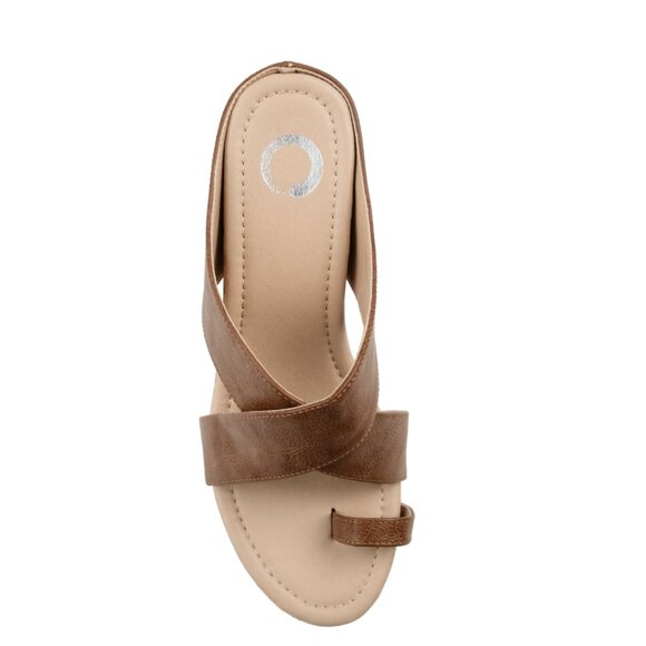 Journee Collection Women's Tru Comfort Foam Rayna Wedge Sandal 11 NWB - Picture 4 of 7